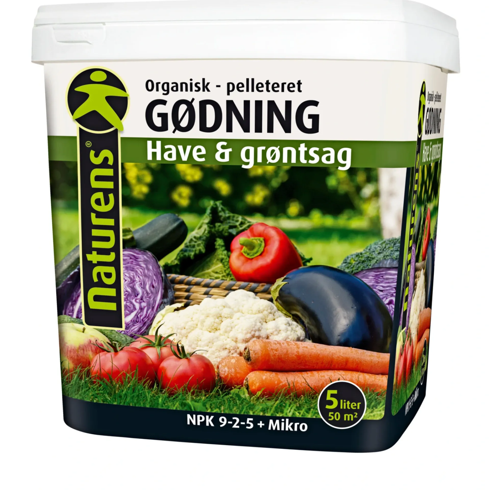 NATURENS Gødning & Kalk > GRØNTSAGSGØDNING 5 L