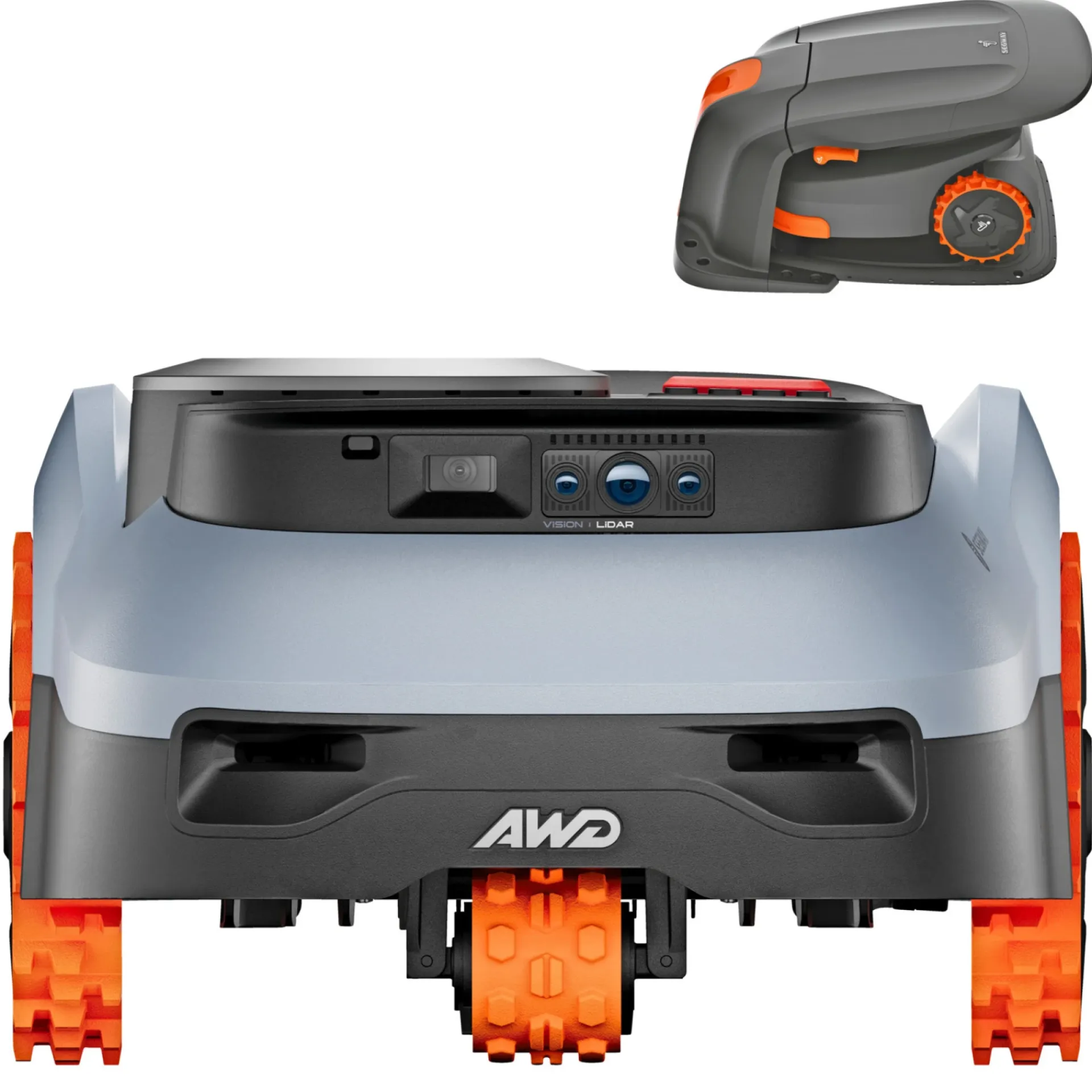 Navimow Robotplæneklippere > I210E LIDAR PRO ROBOTPLÆNEKLIPPER INKL. GARAGE 1000