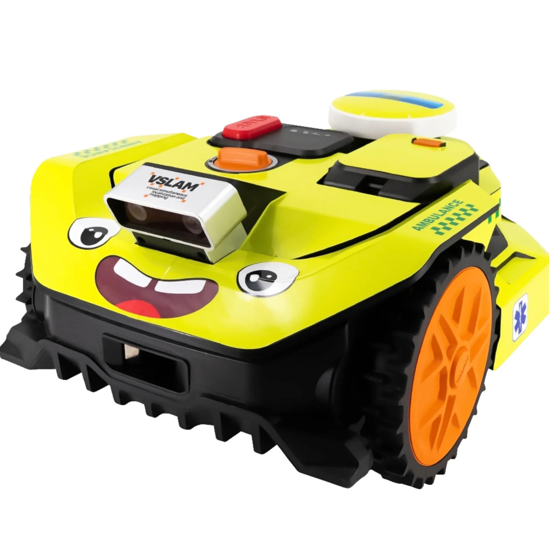NGP Tilbehør Havemaskiner > WORX VISION AMBULANCE FOLIE TIL ROBOT