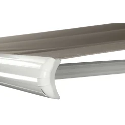 Outfit Parasoller & Markiser > LIANA M/LED MARKISE M/MOTOR TAUPE/HVID 350 CM