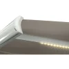 Outfit Parasoller & Markiser > LIANA M/LED MARKISE M/MOTOR TAUPE/HVID 480 CM