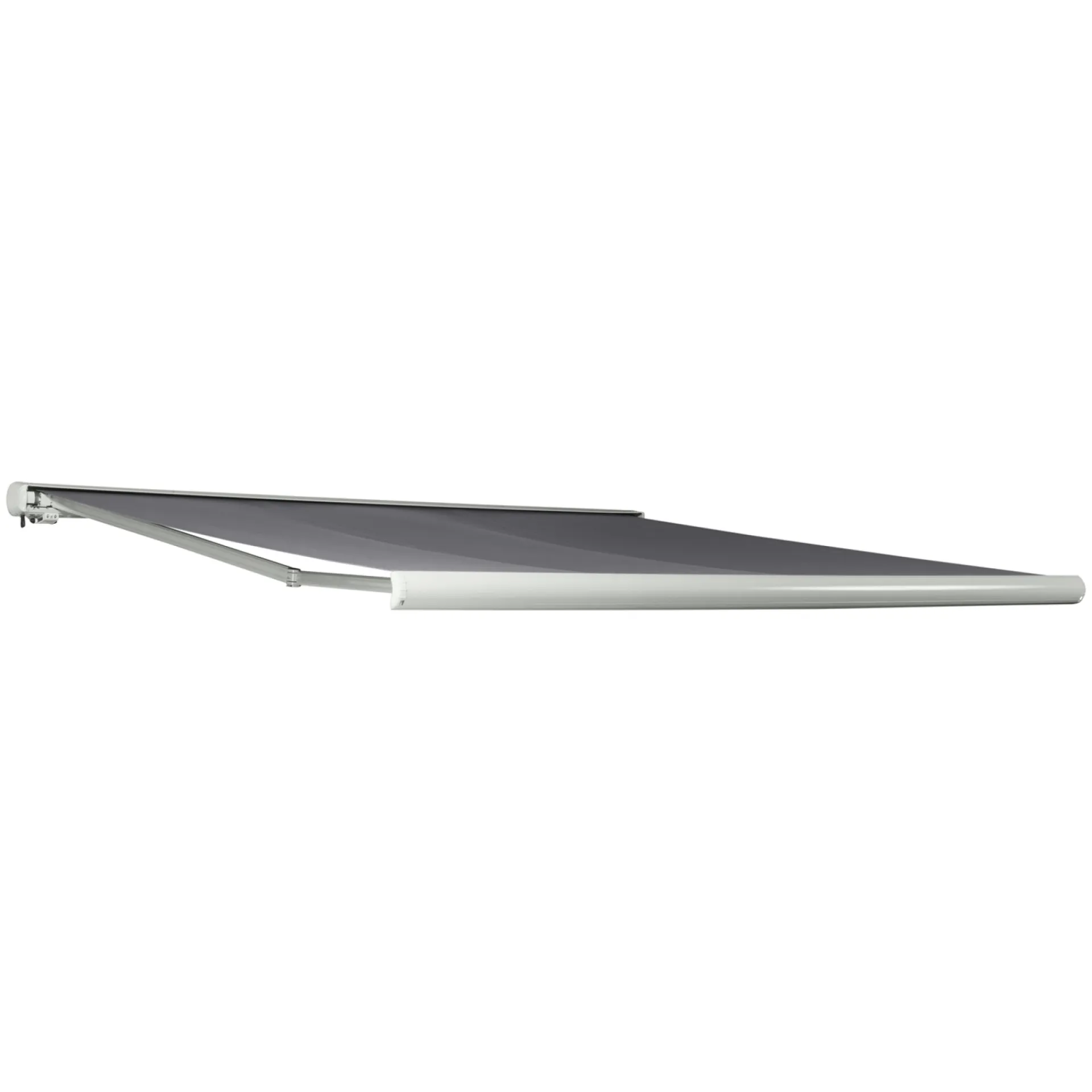 Outfit Parasoller & Markiser > M/LED MARKISE M/MOTOR HVID/GRÅ 4,8 M
