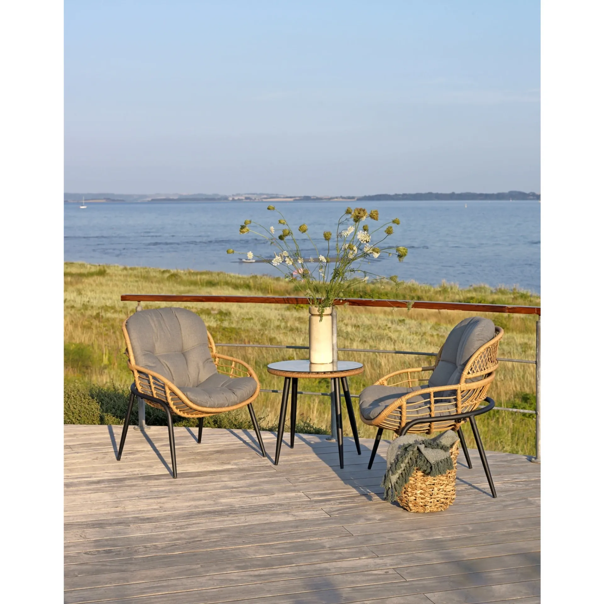 Outrium Lounge Havemøbler > CAPRI LOUNGEBORD NATUR
