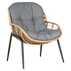 Outrium Lounge Havemøbler > CAPRI LOUNGESTOL NATUR