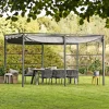 Outrium Pavilloner > CHANIA MED RULLETAG PERGOLA 2.98 X 3.98 M