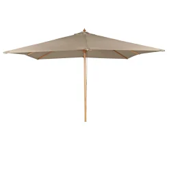 Outrium Parasoller & Markiser > ELBA PARASOL SAND/GRÅ 3X3 M