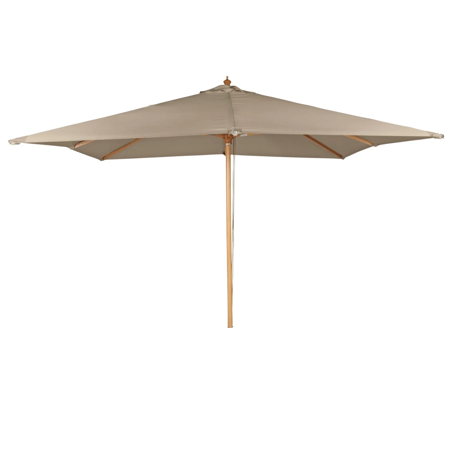 Outrium Parasoller & Markiser > ELBA PARASOL SAND/GRÅ 3X3 M