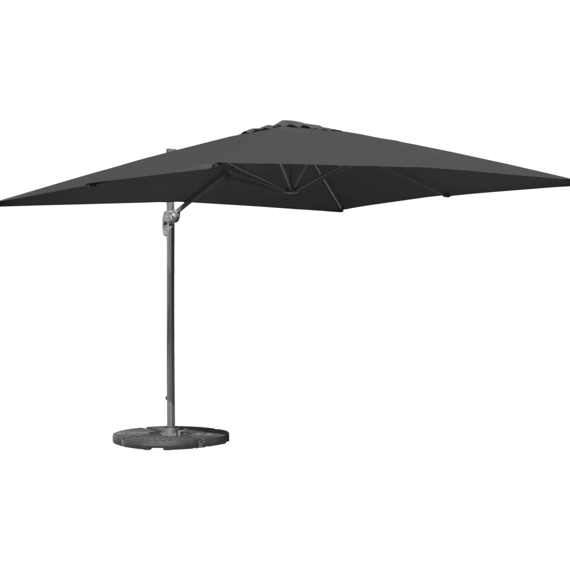 Outrium Parasoller & Markiser > HAWAII HÆNGEPARASOL SORT 3X4 M