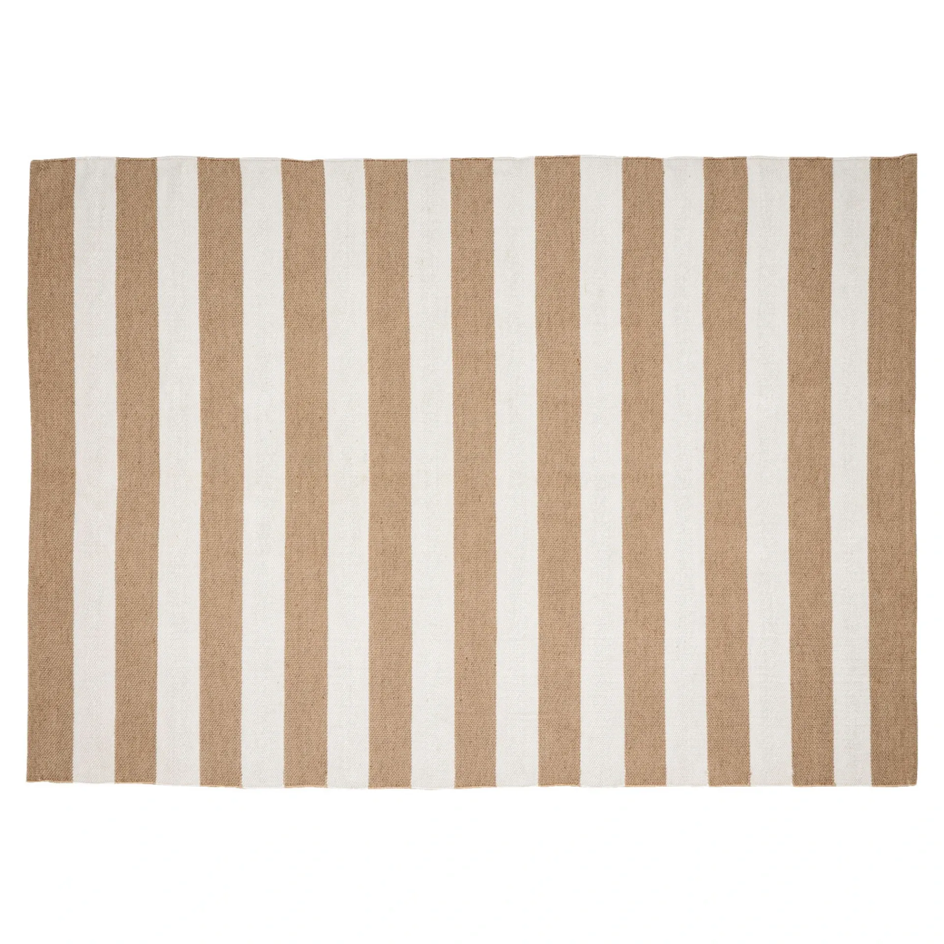 Outrium Tilbehør Havemøbler > PONZA UDENDØRSTÆPPE GENANVENDT PLAST (PET) BEIGE / OFF WHITE 140X200 CM