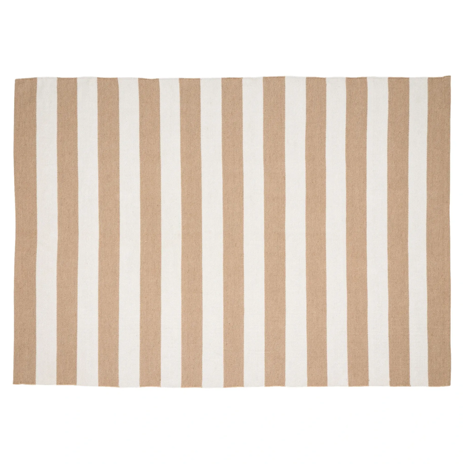 Outrium Tilbehør Havemøbler > PONZA UDENDØRSTÆPPE GENANVENDT PLAST (PET) BEIGE / OFF WHITE 200X300 CM