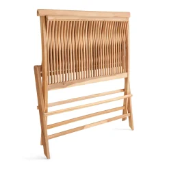 Outrium Havebænke > SYROS MED RYGLÆN HAVEBÆNK TEAK 110 CM