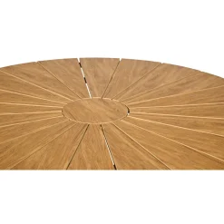 Outrium Haveborde > TAVIRA Ø120 CM HAVEBORD SORT/TEAK LOOK