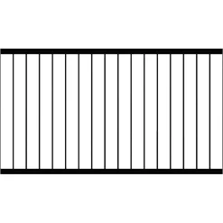 Plus Hegn Nemt Vedligehold > BASIC HEGN PULVERLAKERET 150 X 85 CM