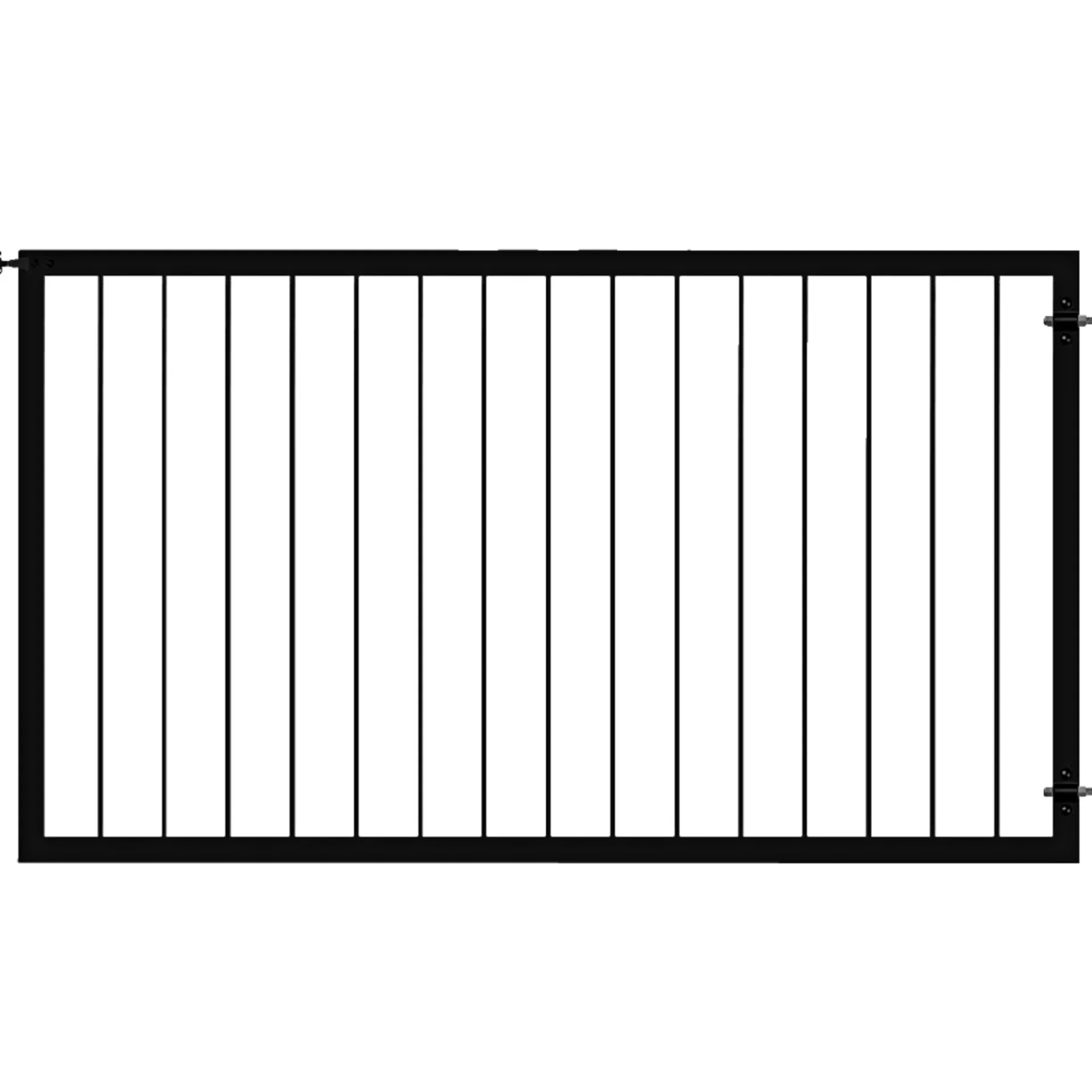 Plus Hegn Nemt Vedligehold > BASIC LÅGE PULVERLAKERET 150 X 85 CM