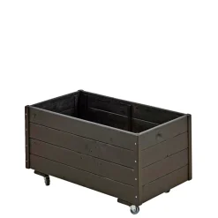 Plus Højbede & Plantekasser > BLOMSTERKASSE SORT 47 X 48 X 88 CM