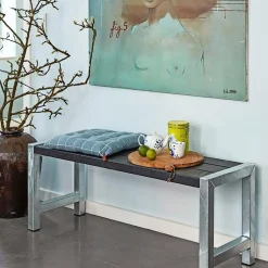 Plus Havebænke > CAFE BÆNK SORT 127 CM