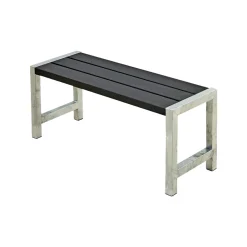Plus Havebænke > CAFE BÆNK SORT 127 CM
