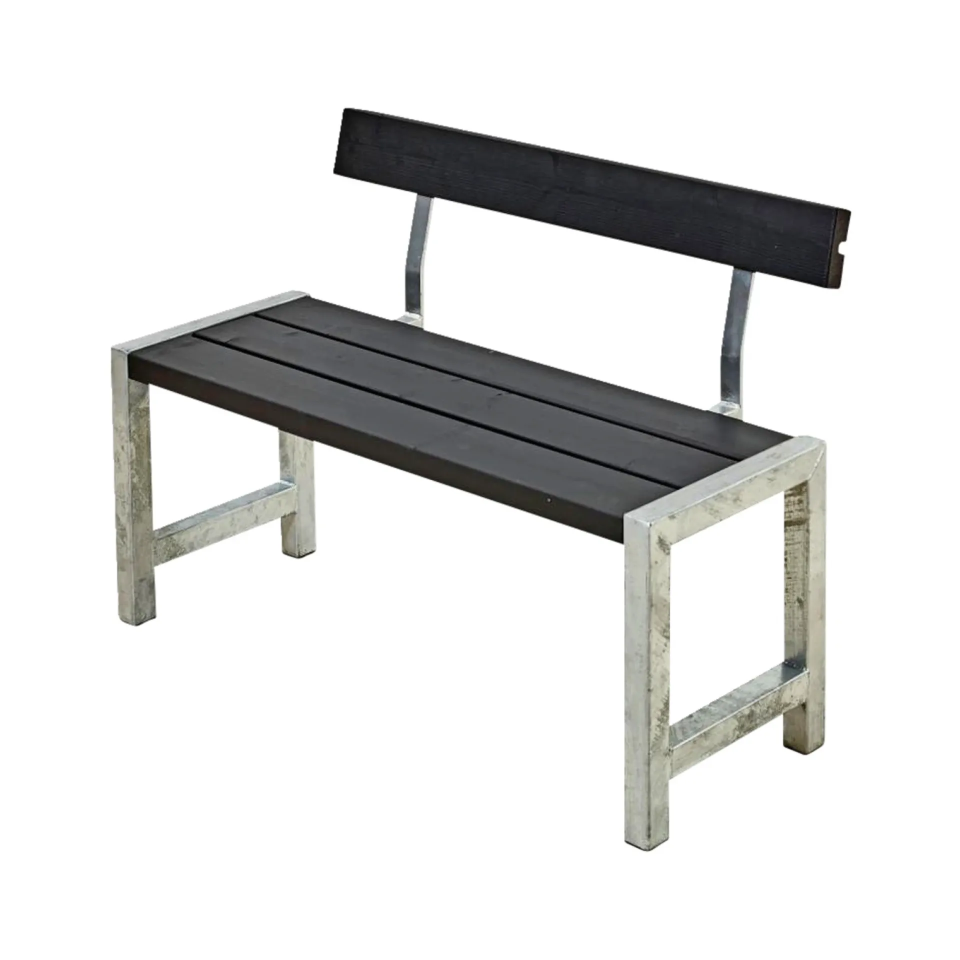 Plus Havebænke > CAFE BÆNK SORT 127 CM