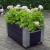 Plus Højbede & Plantekasser > CUBIC BLOMSTERKASSE SORT 45 X 87 X 50 CM