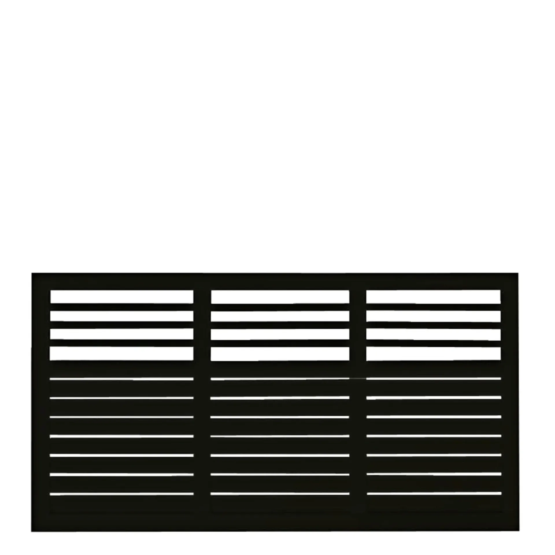 Plus Træhegn > DECORA HEGN FUNGICIDBEHANDLET & GRUNDMALET 2 GANGE SORT 180 X 95 CM