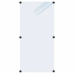 Plus Glashegn > GLASHEGN HÆRDET FROSTED 90 X 180 X 0.60 CM