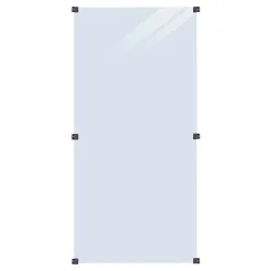 Plus Glashegn > GLASHEGN HÆRDET KLART 90 X 180 X 180 X 0.60 CM