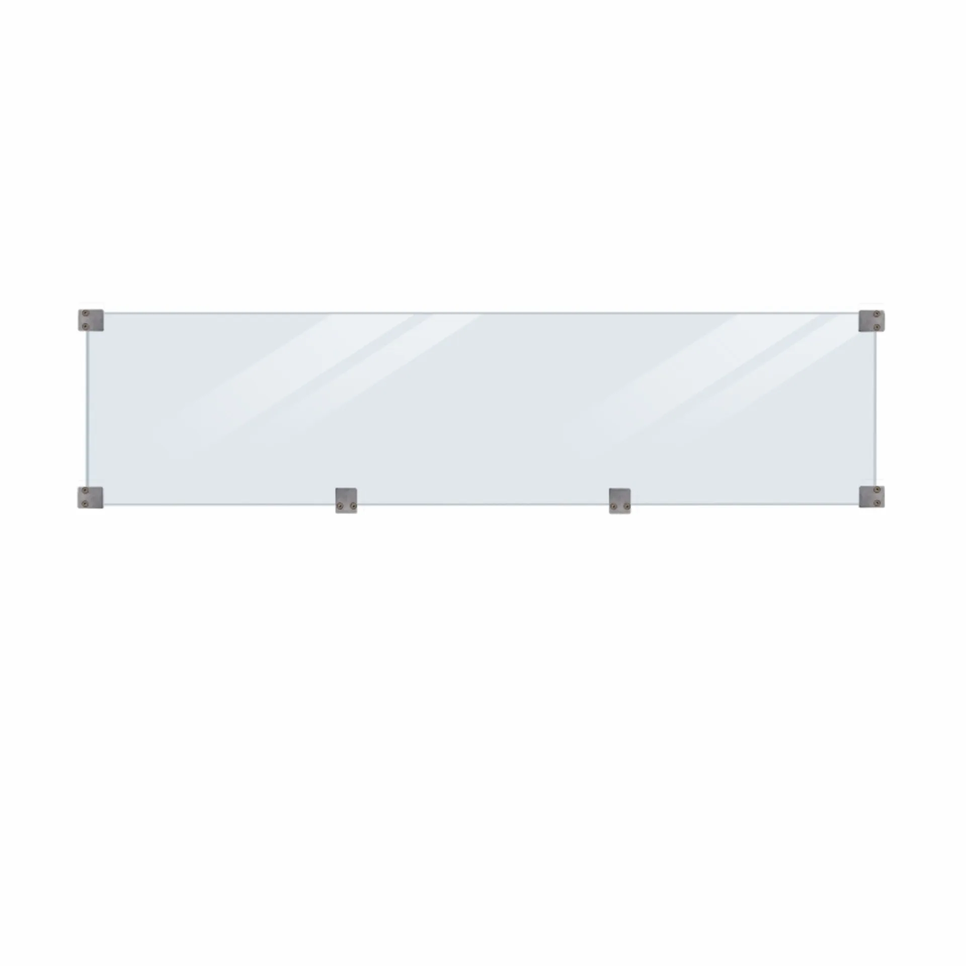 Plus Træhegn > GLAS T/KLINK-/PLANKEHEGN TRYKIMPRÆGNERET KLAR 174 X 44.60 CM