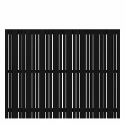 Plus Træhegn > HEGN FUNGICIDBEHANDLET OG GRUNDMALET SORT 180 X 140 CM