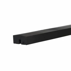 Plus Tilbehør Hegn > KLINK/PLANK MELLEMTOPAFSLUTNING 3.40 X 6.80 X 174 CM SORT