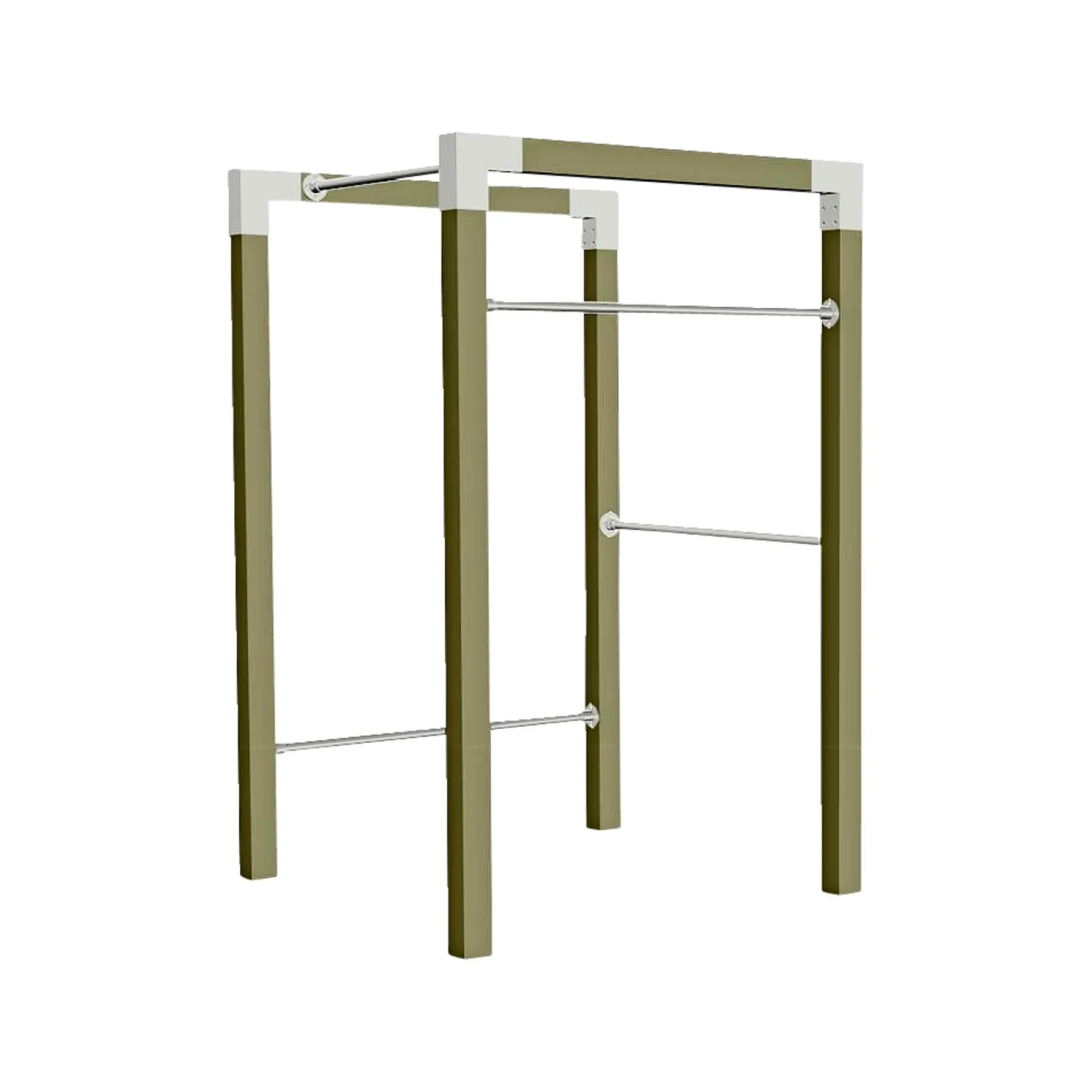 Plus Udendørs Træning > OUTDOOR FITNESSSTATIV 220 X 138 X 138 CM NATUR