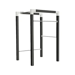 Plus Udendørs Træning > OUTDOOR FITNESSSTATIV 220 X 138 X 138 CM SORT