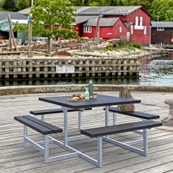 Plus Bord- & Bænkesæt > PICNIC BORDBÆNKESÆT SORT