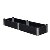 Plus Højbede & Plantekasser > PIPE 10A HØJBED SORT 36 X 80 X 280 CM