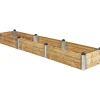 Plus Højbede & Plantekasser > PIPE HØJBED NATUR 36 X 80 X 400 CM