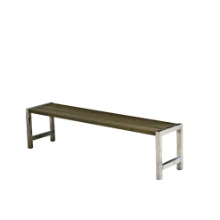 Plus Havebænke > PLANKEBÆNK GRÅBRUN 176 CM