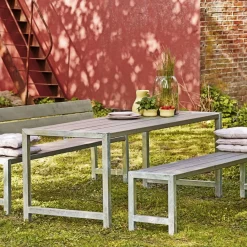 Plus Havebænke > PLANKEBÆNK GRÅBRUN 176 CM