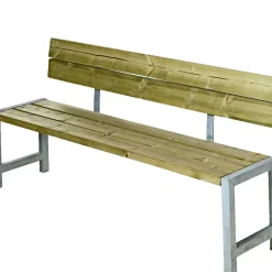 Plus Havebænke > PLANKEBÆNK NATUR 176 CM