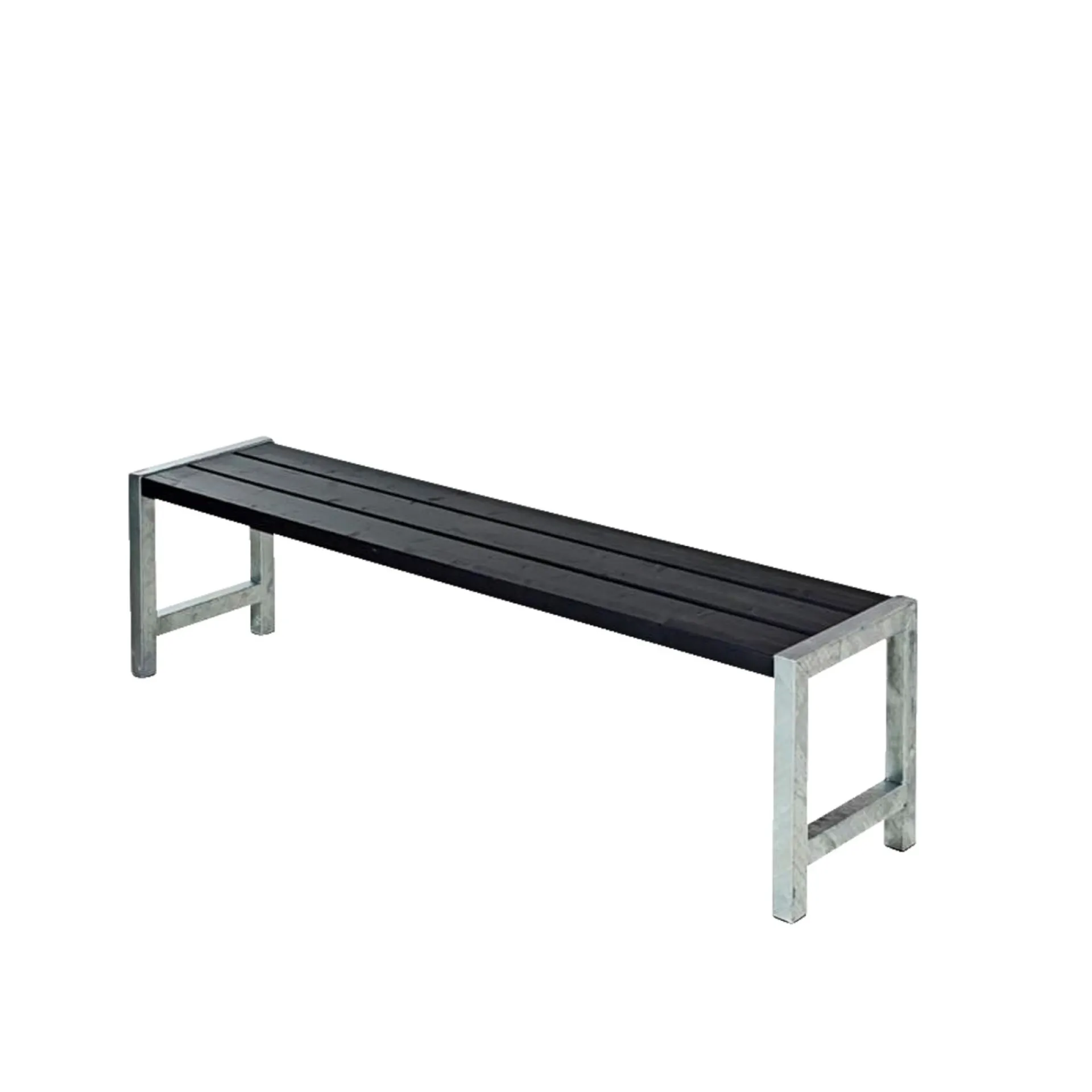 Plus Havebænke > PLANKEBÆNK SORT 176 CM