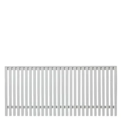 Plus Træhegn > SENDAI HEGN FUNGICIDBEHANDLET & GRUNDMALET 2 GANGE HVID 180 X 80 CM