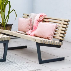 Plus Lounge Havemøbler > SIESTA LOUNGESOFA NATUR