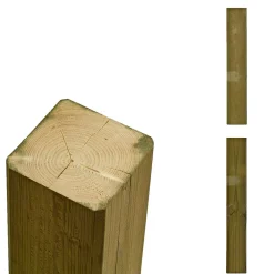 Plus Stolper & Pæle > STOLPE TRYKIMPRÆGNERET NATUR 7 X 7 X 290 CM