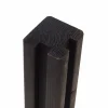 Plus Træhegn > STOLPE TRYKIMPRÆGNERET NTR KL. A OG GRUNDMALET SORT 9 X 9 CM