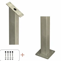 Plus Stolper & Pæle > STOLPE VARMGALVANISERET STÅL 4.50 X 4.50 X 87.10 CM