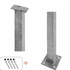 Plus Stolper & Pæle > STOLPE VARMGALVANISERET STÅL 4.50 X 4.50 X 103.30 CM