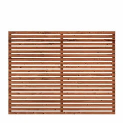 Plus Træhegn > TOKYO HEGN THERMOWOOD® GYLDENBRUN 180 X 140 CM