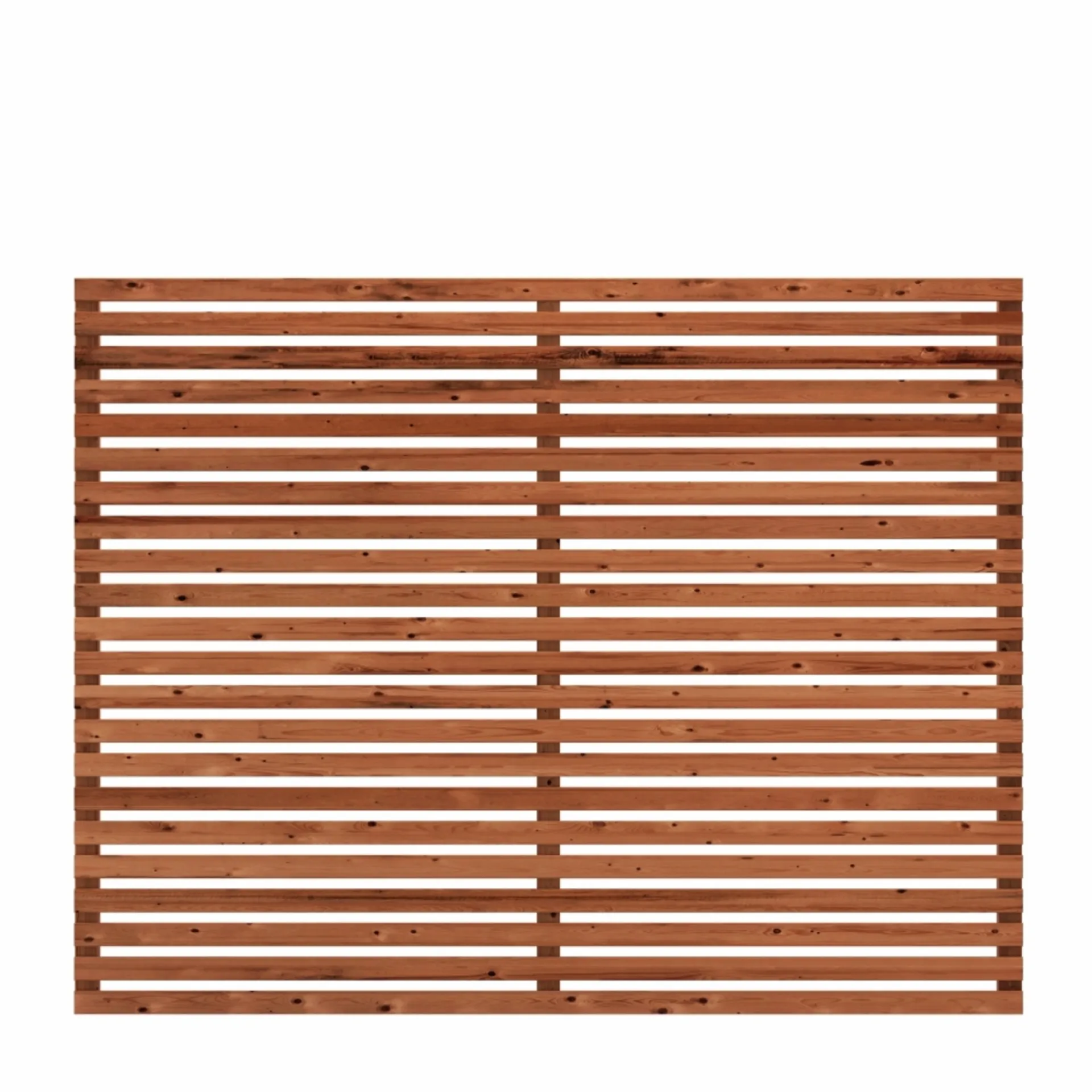 Plus Træhegn > TOKYO HEGN THERMOWOOD® GYLDENBRUN 180 X 140 CM