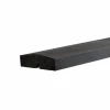Plus Tilbehør Hegn > TOPAFSLUTNING 3.40 X 11.40 X 200 CM SORT
