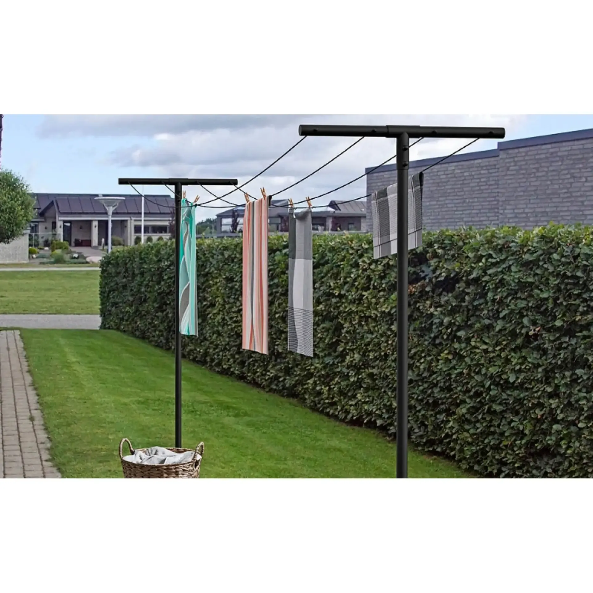Plus Tørrestativer > TØRRESTATIV SORT STÅL