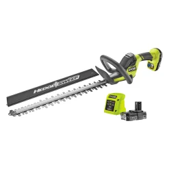 Ryobi Hækkeklippere > HÆKKEKLIPPER 50 CM MED BATTERI OG LADER