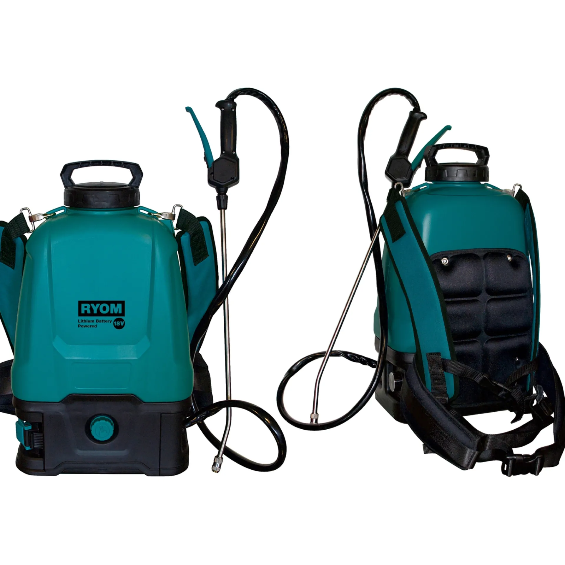 Ryom Vandingsartikler > BATTERIDREVET TRYKSPRØJTE 18,0V - 16L